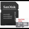 Picture of Sandisk Ultra microSDHC 32GB + Adapter