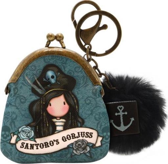 Изображение Santoro London Portmonetka, Breloczek - Gorjuss Pirates - Black Pearl