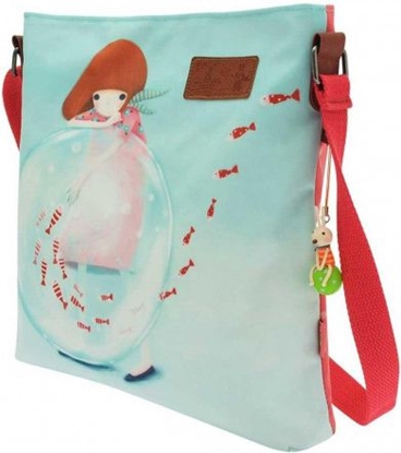 Picture of Santoro Torba na skos z nadrukiem Little Fishes (252539)