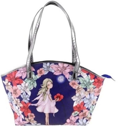 Picture of Santoro Torebka Curved Shopper Bag Midnight Garden granatowa (273820)