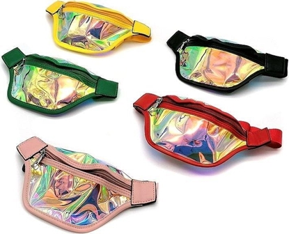 Изображение Saszetka nerka hologramowa 27x13cm MIX