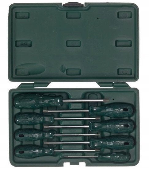 Picture of SATA ZESTAW WKRTAKÓW TORX 10el. WALIZKA