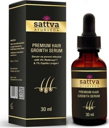 Изображение SATTVA_Premium Hair Growth Serum serum na porost wosów 30ml