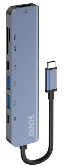 Picture of Savio AK-82 USB-C Hub