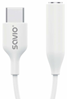 Picture of Savio USB-C Male - 3.5 mm Female White