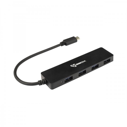 Attēls no Sbox H-404C TYPE-C USB-3.0 4