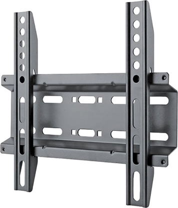 Attēls no Sbox Uchwyt TV SBOX PLB-2522F, 23"-43", 35 kg max, 75x75 - 200x200 VESA, 28mm, czarny