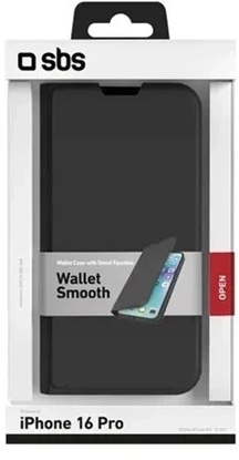 Attēls no SBS Mobile SBS Wallet Stand iPhone 16 Pro schwarz