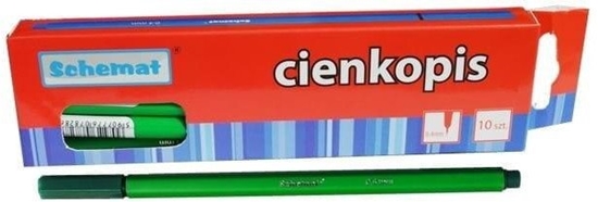 Picture of SCHEMAT Cienkopis 0,4mm ciemny zielony (10szt)