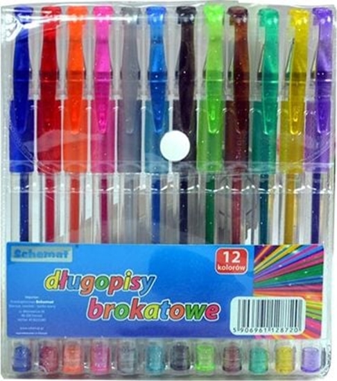 Изображение SCHEMAT Dugopis brokatowy SCHEMAT 12 kolorów Schemat