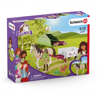 Изображение Schleich Horse Club        42533 Sarah's Camping Adventure