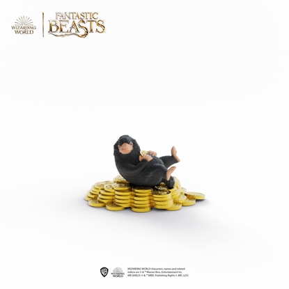 Picture of Schleich Niffler with gold
