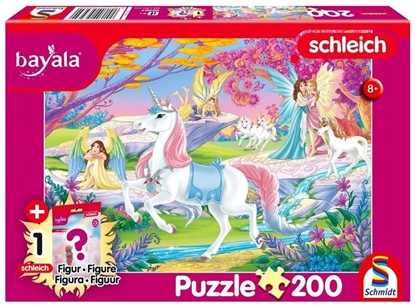 Изображение Schmidt Spiele Puzzle 200 Magiczna kraina + figurka G3