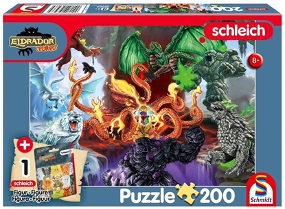 Picture of Schmidt Spiele Puzzle 200 Straszne stworzenia + figurka G3