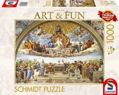 Изображение Schmidt Spiele Puzzle PQ 1000 MARKUS BINZ Dysputa o Naj¶witszym