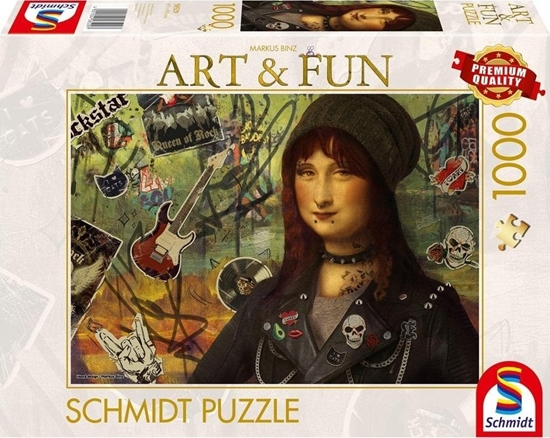 Изображение Schmidt Spiele Puzzle PQ 1000 MARKUS BINZ Mona Lisa 2024 G3