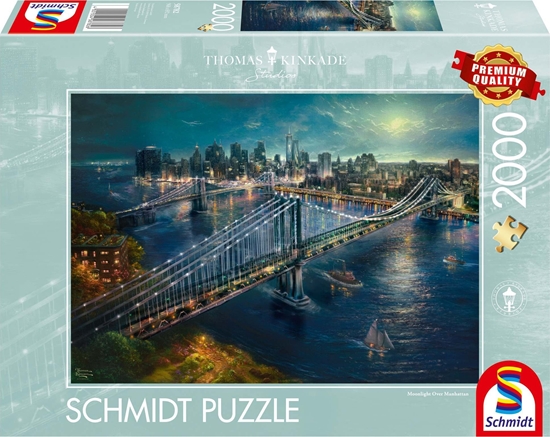Изображение Schmidt Spiele Puzzle PQ 2000 THOMAS KINKADE ¦wiato ksiyca G3
