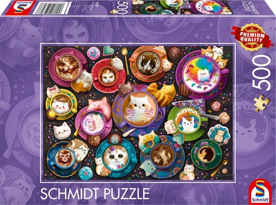Изображение Schmidt Spiele Puzzle PQ 500 Kotppuccino G3
