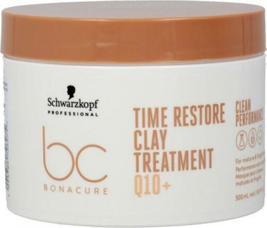 Picture of Schwarzkopf Maska do Wosów Cienkich Schwarzkopf Bonacure Time Restore Clay (500 ml)