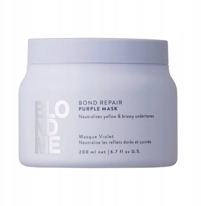 Attēls no Schwarzkopf Professional BlondMe Bond Purple Hair Mask 200 ml