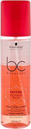 Picture of Schwarzkopf Schwarzkopf BC Bonacure Peptide Repair Rescue Spray Conditioner Odywka 200ml