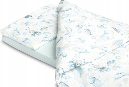 Picture of Sensillo KOMPLET POCIELI 2 EL.+ PRZECIERADO PODWODNY WIAT 100X135 CM       