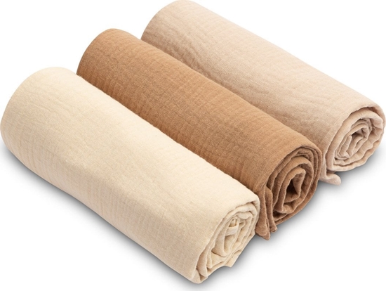 Picture of Sensillo PIELUCHA MULINOWA JEDNOLITA BRZOWA (Opak - 3 szt)