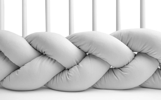 Picture of Sensillo WARKOCZ DO ÓECZKA SZARY GADKI 210 CM