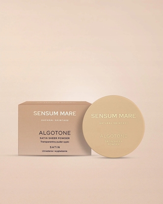Attēls no SENSUM MARE_Algotone puder sypki o satynowym wykoczeniu 10g