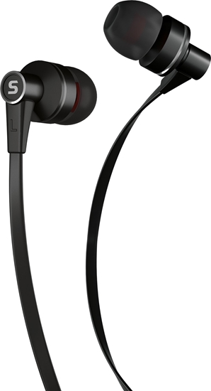 Picture of SEP 300 MIC BLACK MET EARPHONES SENCOR