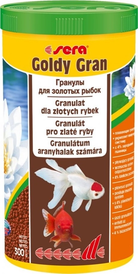 Picture of Sera Goldy Gran Nature 1000 ml, granulat - pokarm dla zotych rybek