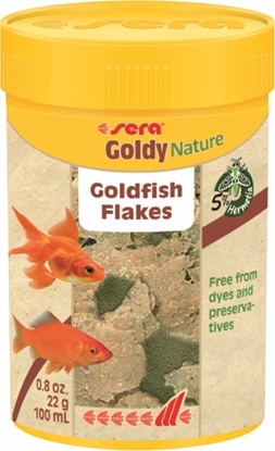 Attēls no Sera Goldy Nature 100 ml, patki -pokarm premium
