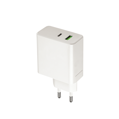 Attēls no Setty wall charger PD+QC USB + USB-C 45W LSI-01whi