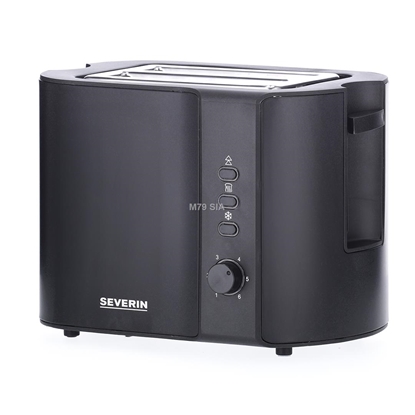 Picture of Severin AT 9552 Toaster 2 Scheibe(n) Schwarz 800 W (AT9552) 4008146033735