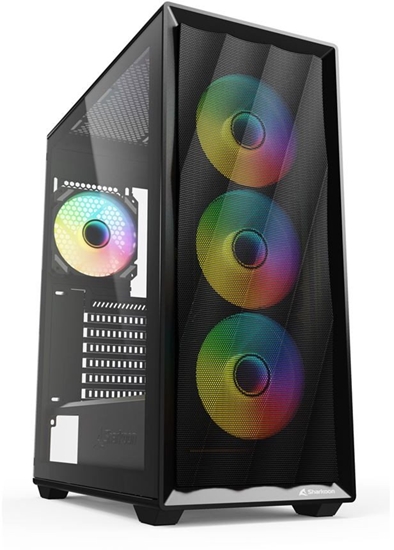 Picture of Sharkoon Gehäuse VK4 ARGB ATX 1xGlas schwarz
