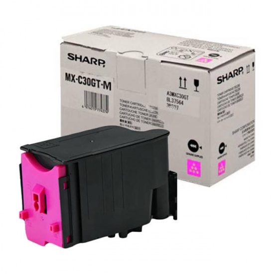 Picture of Sharp MXC30GTM toner cartridge 1 pc(s) Original Magenta