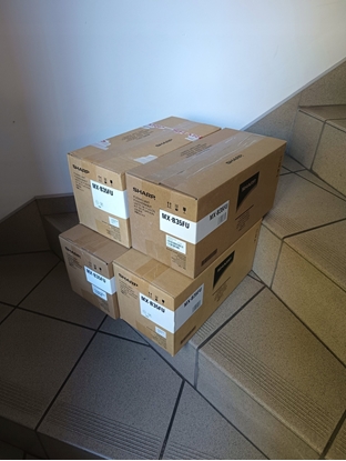 Picture of Sharp Oryginalny Fuser Unit MX-B35FU, Sharp MX-B350P/B355W/B450P/B455W, grzaka utrwalajca