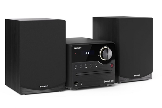 Picture of Sharp XL-B512(BK) home audio system Home audio micro system 45 W Black
