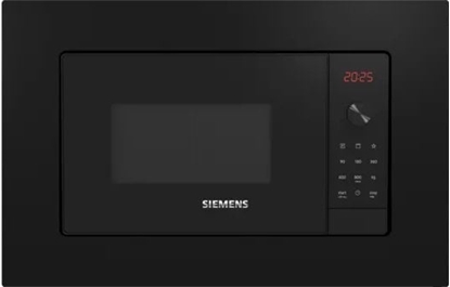 Attēls no Siemens iQ300 , Built-in, Combination microwave, 20 L, 800 W, Rotary, Touch, Black
