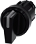 Изображение Siemens Przecznik z moliwoci podwietlenia 22mm okrgy tworzywo czarny krótkie pióro 3-poz i-o-ii 3SU1002-2BL10-0AA0