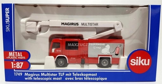 Изображение Siku SIKU SUPER Magirus Multistar TLF with Tel - 1749