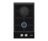 Picture of Simfer | Hob | H3.201.TGRSP | Gas on glass | Number of burners/cooking zones 2 | Rotary knobs | Black