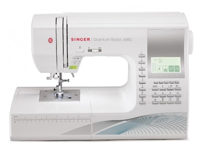 Изображение Singer | Sewing Machine | Quantum Stylist™ 9960 | Number of stitches 600 | Number of buttonholes 13 | White