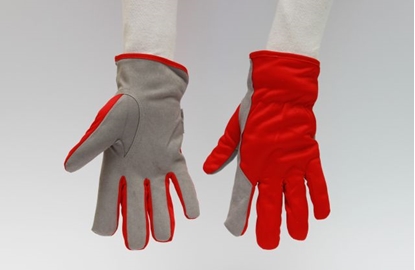 Attēls no Sintētiskās ādas cimdi ar flaneļa oderi 11izm.