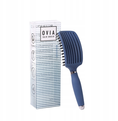 Attēls no SISTER YOUNG_Ovia Hair Brush szczotka do wosów z wosiem dzika Blue