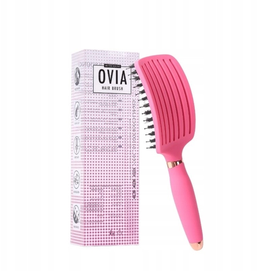 Picture of SISTER YOUNG_Ovia Hair Brush szczotka do wosów z wosiem dzika Fuchsia