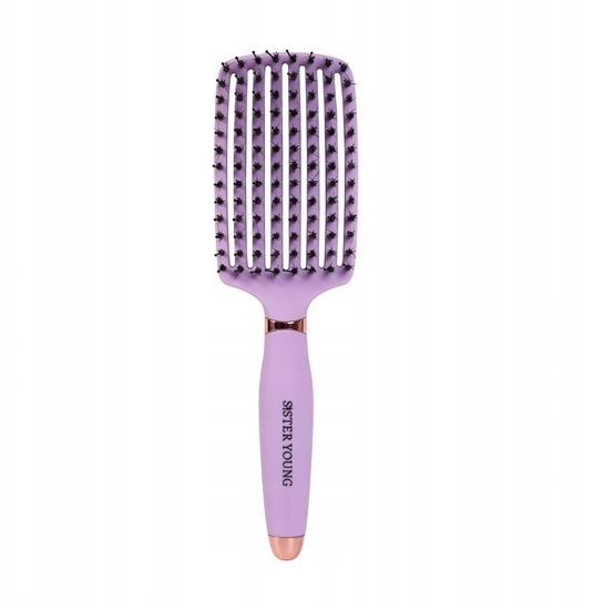 Picture of SISTER YOUNG_Ovia Hair Brush szczotka do wosów z wosiem dzika Lilac