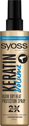 Picture of Syoss Syoss Keratin & Volume spray termoochronny nadajcy objto 200ml