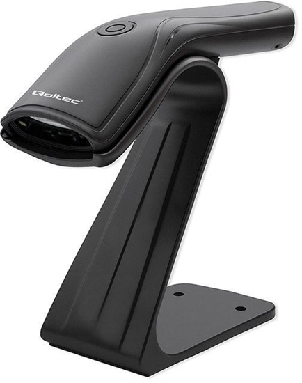 Picture of Skaner czytnik kodów kreskowych + stojak na skaner | 1D | USB 