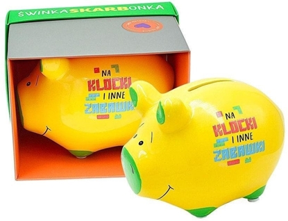 Изображение Skarbonka maa winka Na klocki i inne zabawki